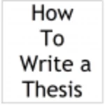 Logo of How To Write a Thesis android Application 